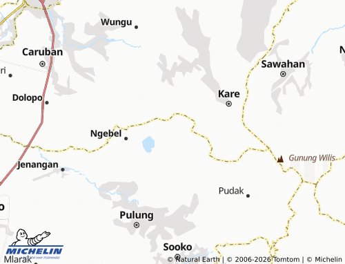 MICHELIN Pupus map - ViaMichelin