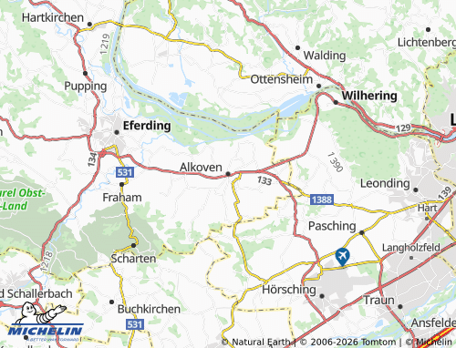 MICHELIN Alkoven map - ViaMichelin