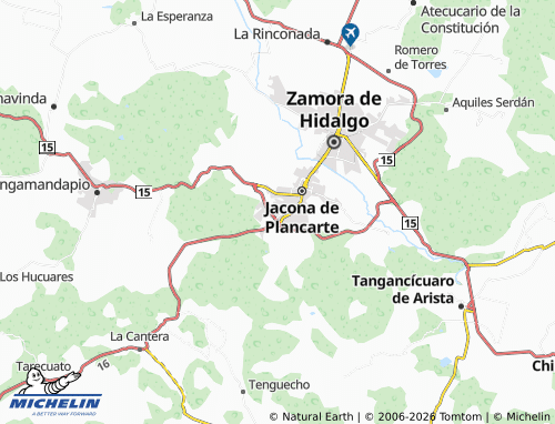 Mapa MICHELIN Ángel Mendoza - ViaMichelin