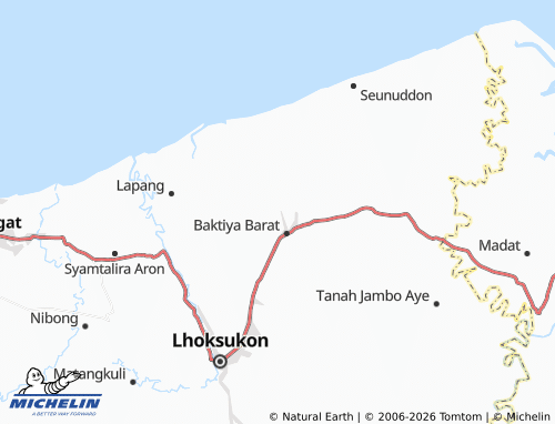 MICHELIN Lhok Iboh map - ViaMichelin