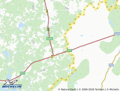 Mapa MICHELIN Mokra - ViaMichelin