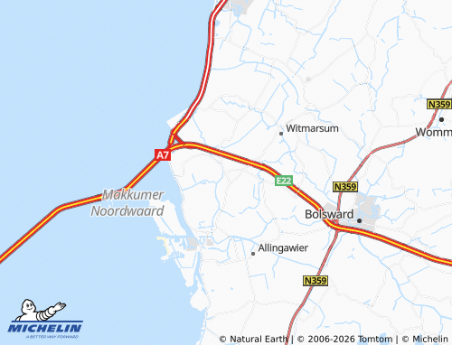 Mapa MICHELIN Wons - ViaMichelin