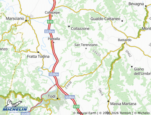 Carte MICHELIN Frontignano - ViaMichelin