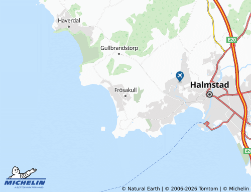 MICHELIN Frösakull map - ViaMichelin