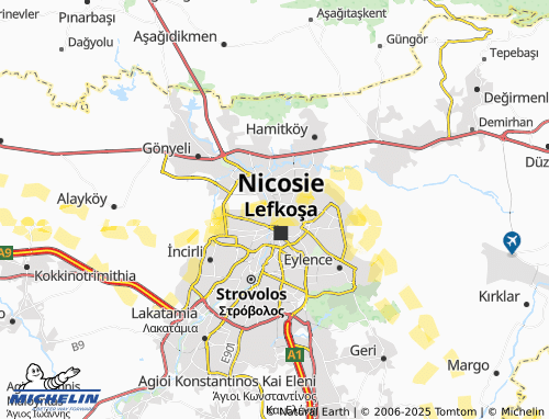 MICHELIN Arabahmet map - ViaMichelin