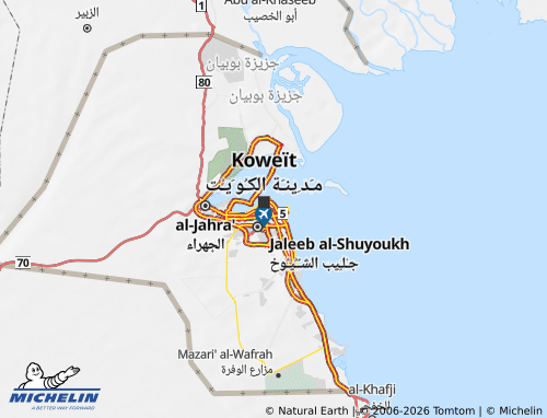 Carte MICHELIN Hawali - ViaMichelin
