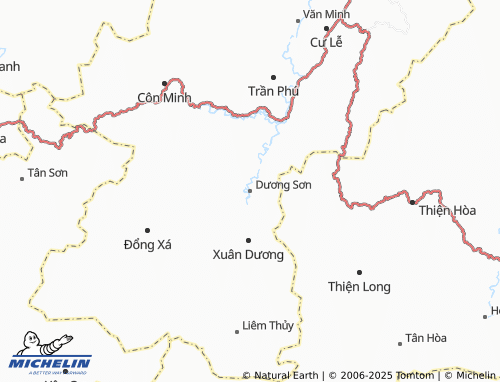 MICHELIN Dương Sơn map - ViaMichelin