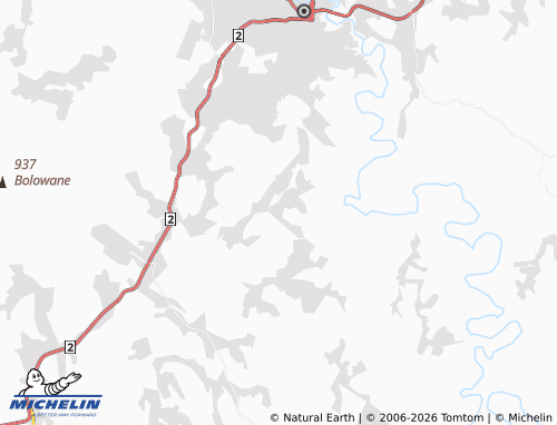 MICHELIN-Landkarte Ridge - ViaMichelin