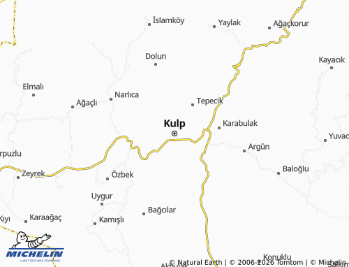 Mapa MICHELIN Kulp - ViaMichelin