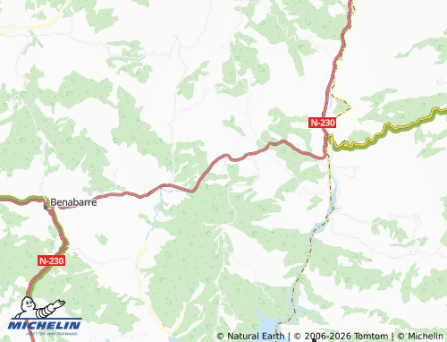 MICHELIN-Landkarte Viacamp y Litera - ViaMichelin