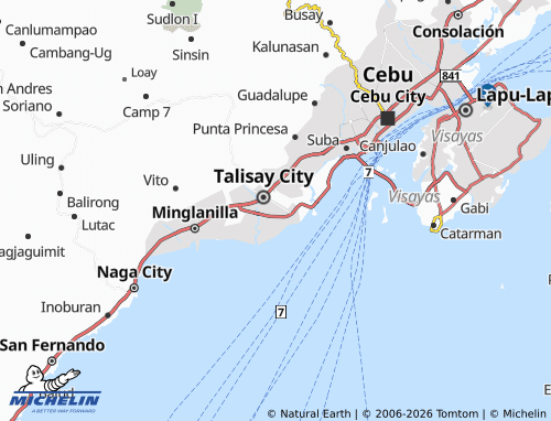 MICHELIN Cansojong map - ViaMichelin