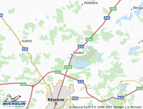 MICHELIN Sondori map - ViaMichelin