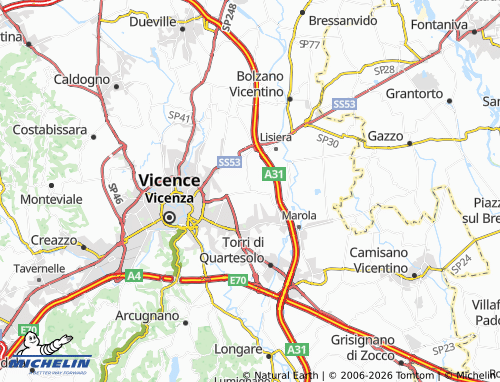 Mappa MICHELIN Bertesina - ViaMichelin