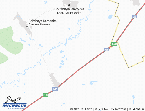 MICHELIN Lopatino map - ViaMichelin