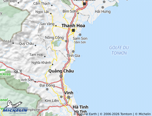 Mapa MICHELIN Nghi Sơn - ViaMichelin