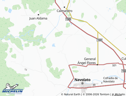 Mappa MICHELIN Colonia Eduwiges - ViaMichelin
