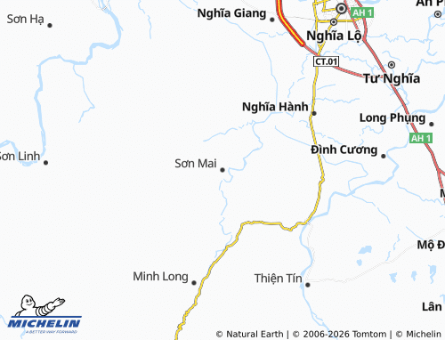Mapa MICHELIN Long Sơn - ViaMichelin