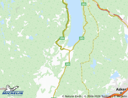 MICHELIN Sylling map - ViaMichelin