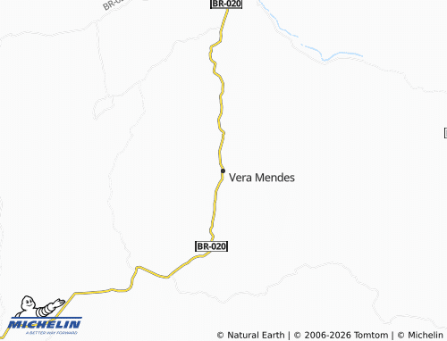 Mappa MICHELIN Vera Mendes - ViaMichelin