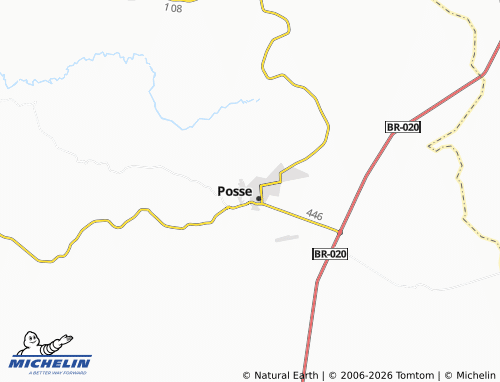 Mapa MICHELIN Setor dos Funcionários - ViaMichelin