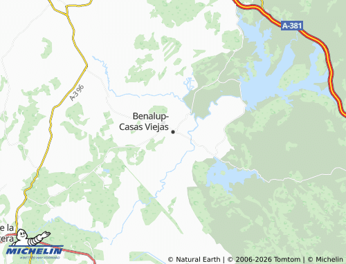 Carte MICHELIN Benalup-Casas Viejas - ViaMichelin