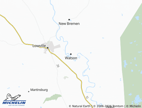 Mapa MICHELIN Watson - ViaMichelin