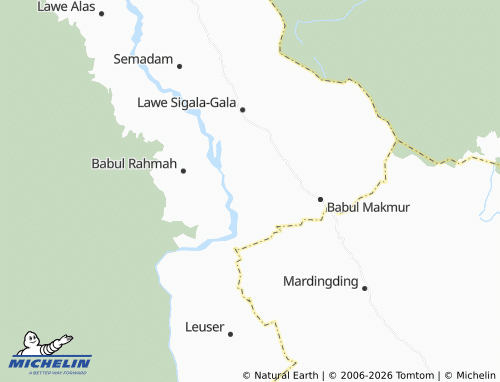 MICHELIN Pardomuan II map - ViaMichelin