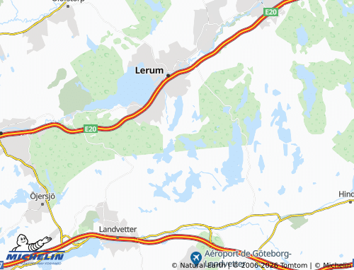 Carte MICHELIN Öxeryd - ViaMichelin