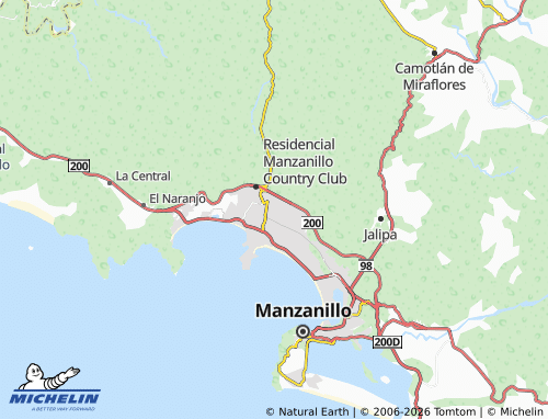 Mappa MICHELIN Hacienda Santa Clara - ViaMichelin