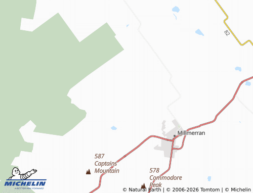 Mapa MICHELIN Turallin - ViaMichelin
