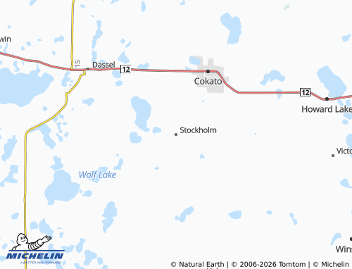 Carte MICHELIN Stockholm - ViaMichelin