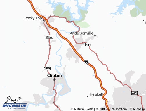 Mappa MICHELIN Hillvale - ViaMichelin