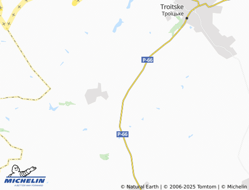 MICHELIN Anoshkyne map - ViaMichelin