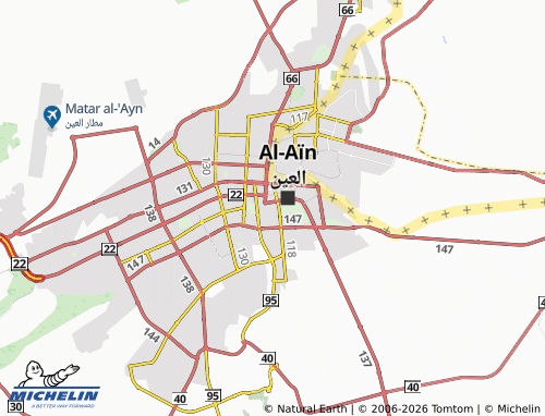 MICHELIN Hai Al Qalaa map - ViaMichelin