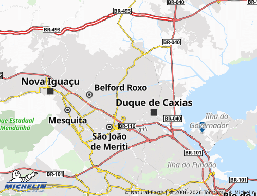Mapa MICHELIN Vila Mercúrio - ViaMichelin