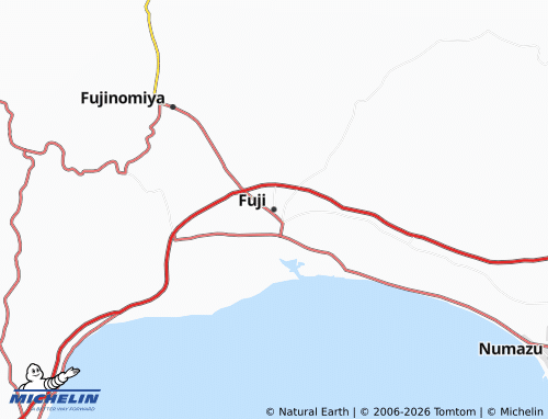 Carte MICHELIN Fuji - ViaMichelin