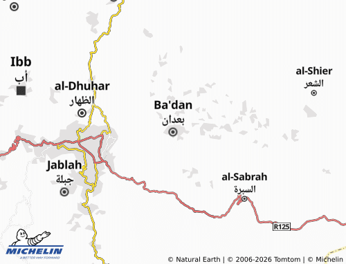 Mapa MICHELIN Ba'dan - ViaMichelin