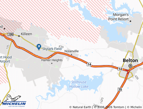 Kaart MICHELIN Nolanville - ViaMichelin
