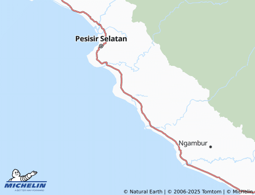 MICHELIN Bangun Negara map - ViaMichelin