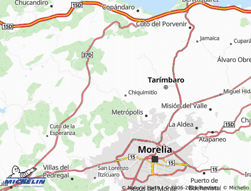 MICHELIN Chiquimitío map - ViaMichelin