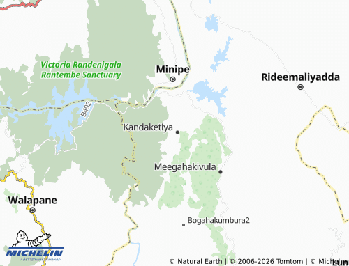 Mapa MICHELIN Welaoya - ViaMichelin