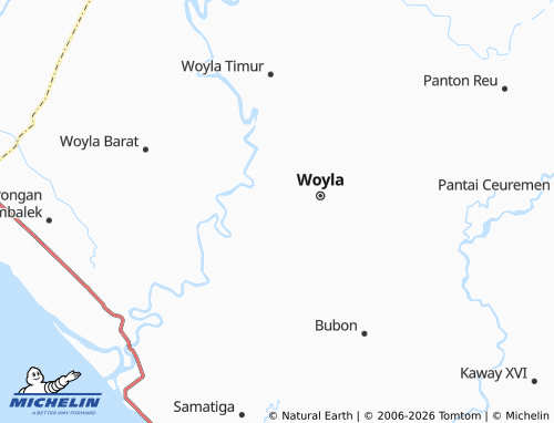 MICHELIN Paya Dua map - ViaMichelin