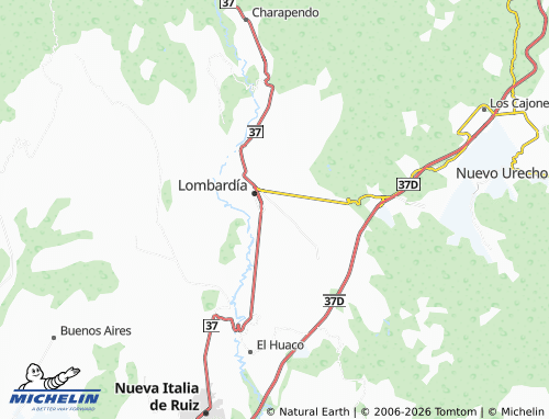 Mapa MICHELIN Lázaro Cárdenas - ViaMichelin
