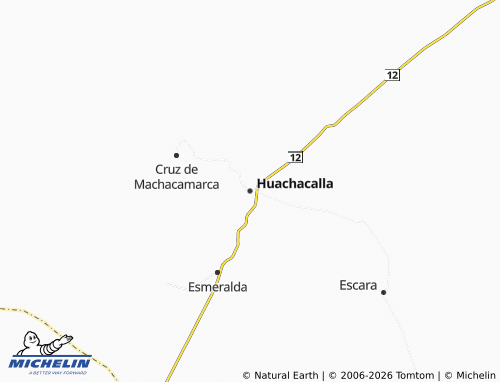 Mapa MICHELIN Huachacalla - ViaMichelin