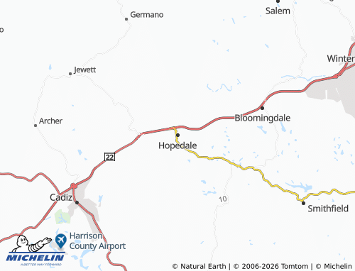 Mappa MICHELIN Hopedale - ViaMichelin