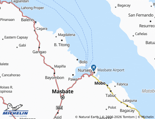 Mappa MICHELIN Bolo - ViaMichelin