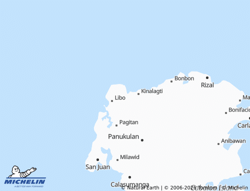 Mappa MICHELIN Pandan - ViaMichelin