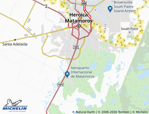 Mapa MICHELIN Eva Sámano - ViaMichelin