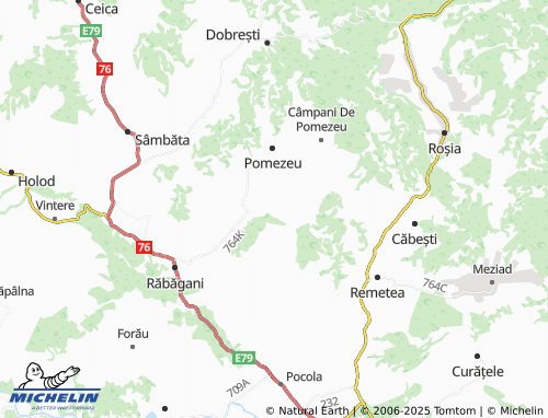 Mapa MICHELIN Coșdeni - ViaMichelin