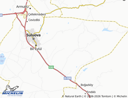 Mapa MICHELIN Dere - ViaMichelin